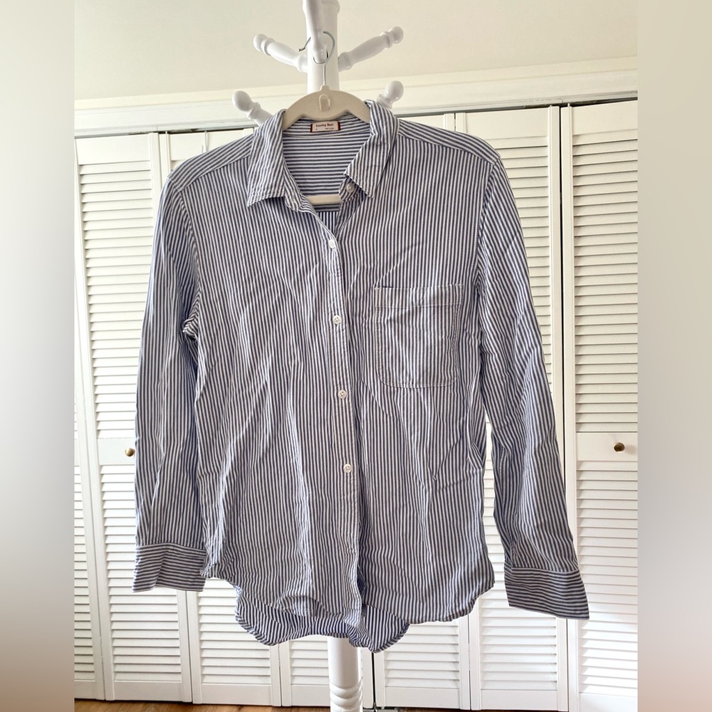 Aritzia Sunday Best Striped Shirt